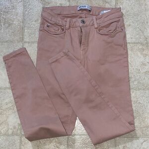 Zara Women's Skinny Jeans in Blush Pink